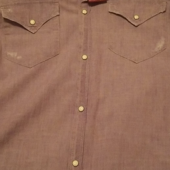 Dsquared2 light purple western style shirt - Picture 4 of 4